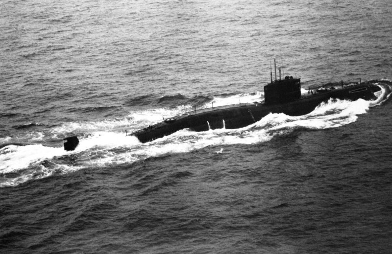 Подводная лодка мишень проекта 690 кефаль