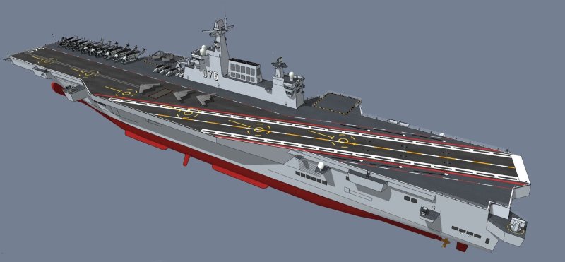 Вертолетоносец Type 076