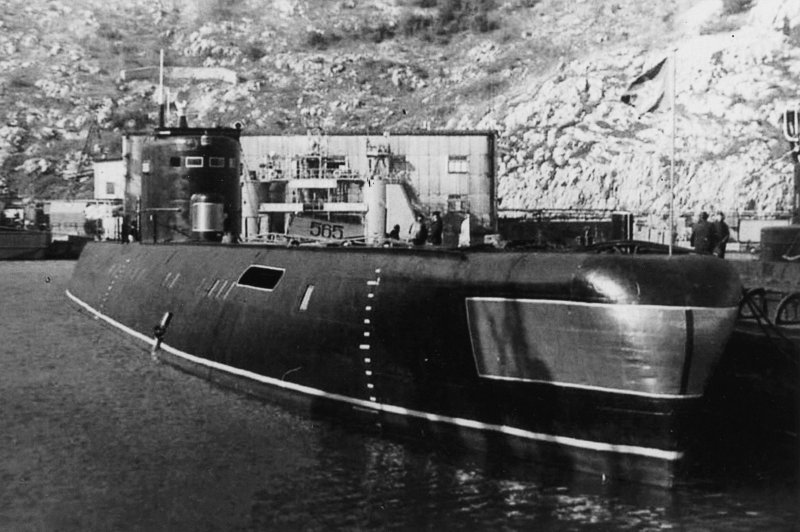 Подводная лодка БС-555 проекта 1840