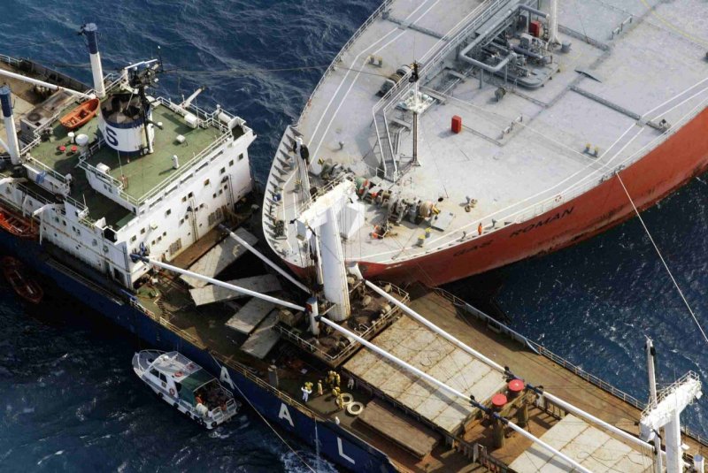 Столкновение морских судов