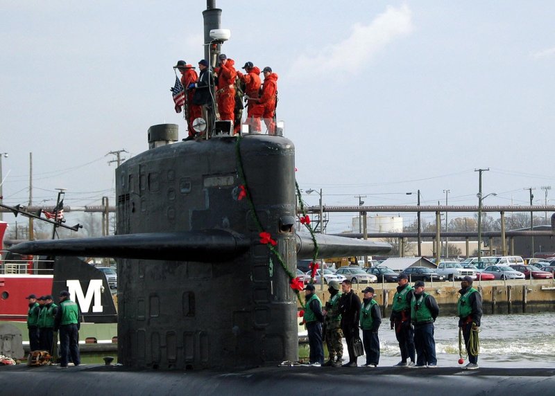Подлодка USS Hampton