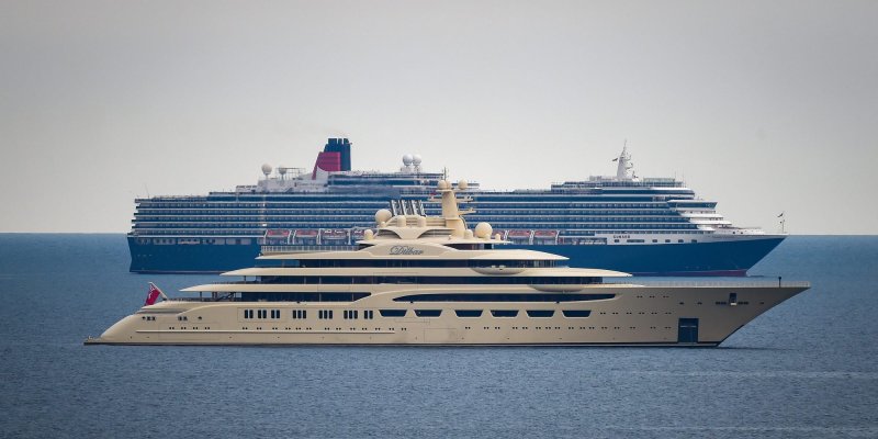 Яхта Dilbar Алишера Усманова
