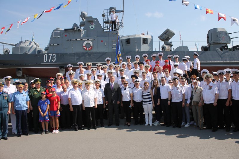 День ВМФ В Астрахани