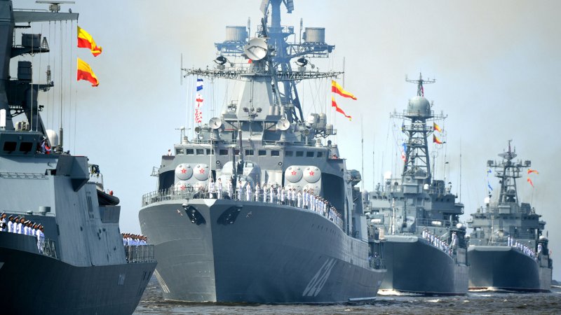 Парад ВМФ В Кронштадте 2021