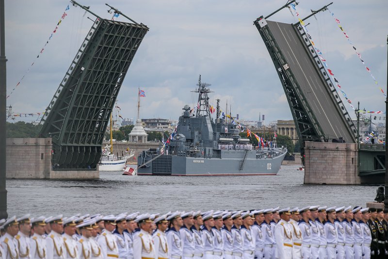 Парад ВМФ В Санкт-Петербурге 2021