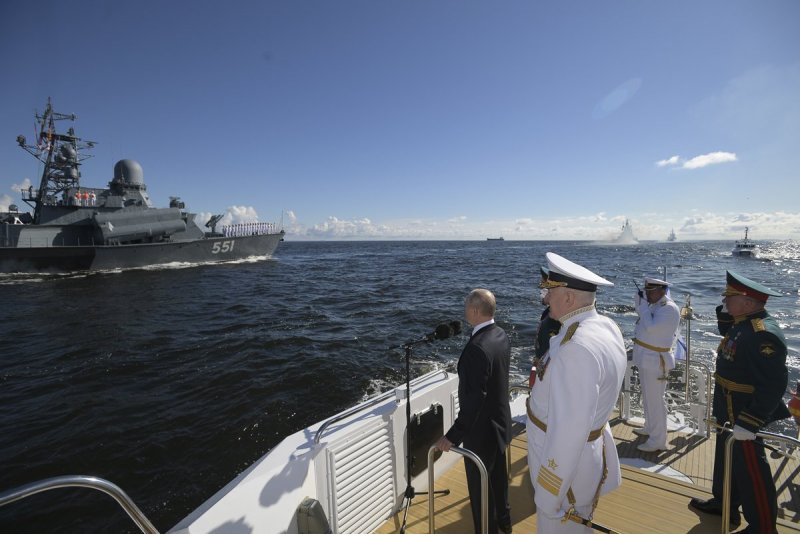 Парад ВМФ В Санкт-Петербурге 2020