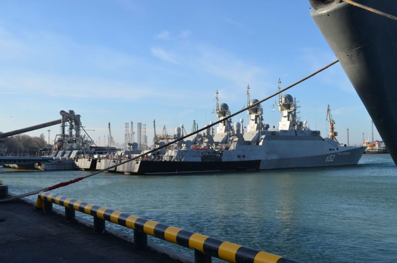 Российские военно-морские базы на Каспии