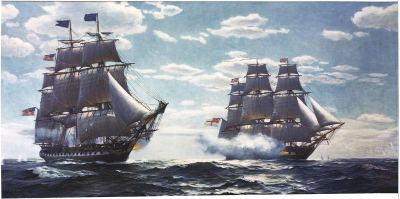 Картины USS Constitution