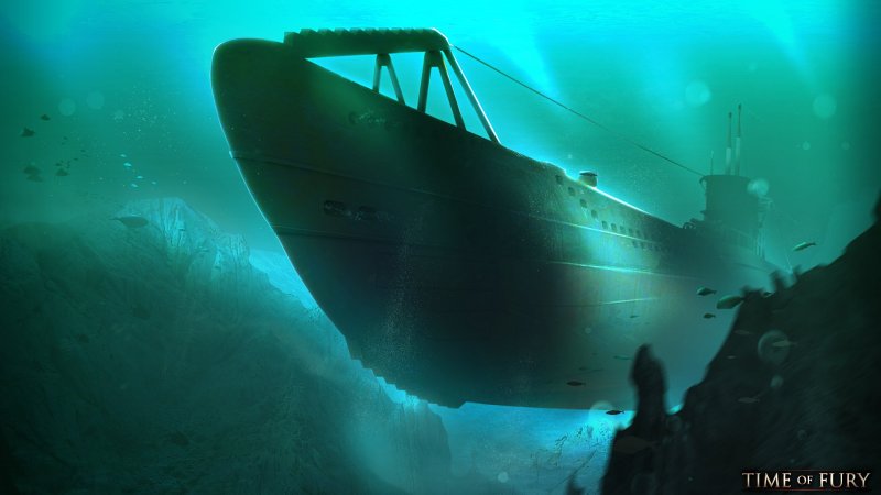 U96 подводная лодка тонет