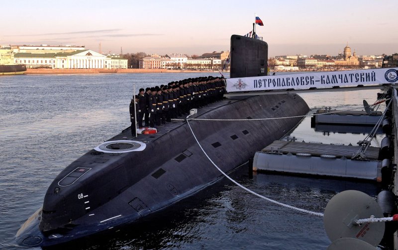 Подводная лодка Тихоокеанского флота ТОФ Петропавловск-Камчатский