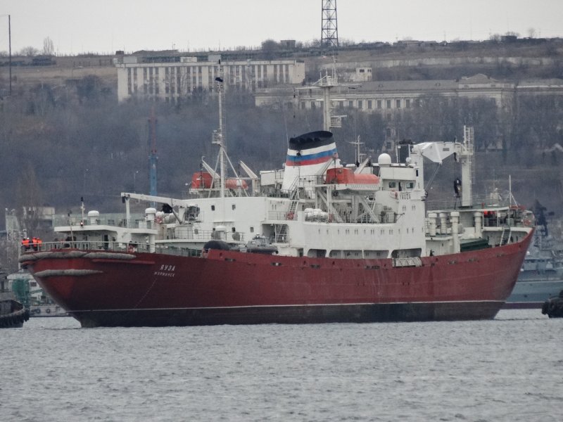 Большой морской сухогрузный транспорт Яуза проекта 550