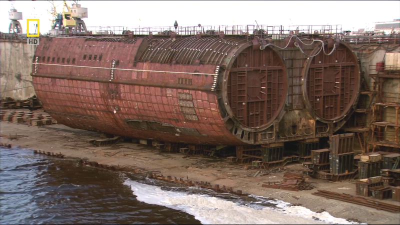 Самая большая подводная лодка в мире 941 акула