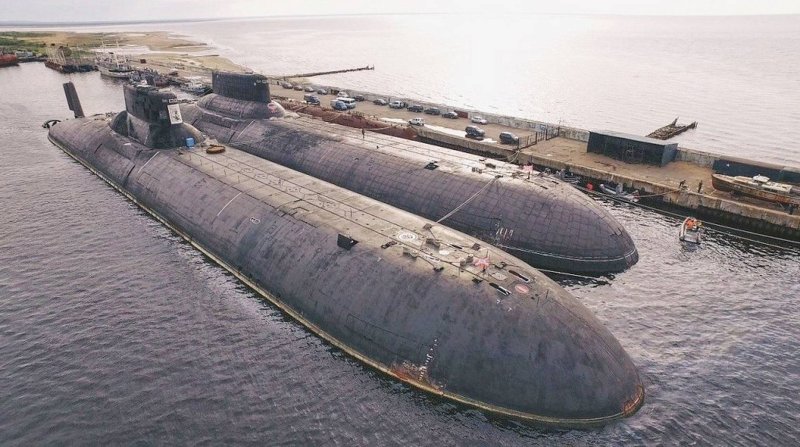 Атомная подлодка проекта 941 "акула"