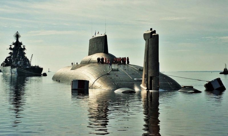 Подводная лодка акула проект 941