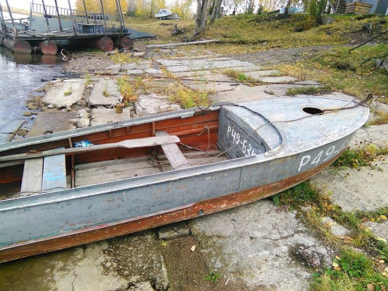 Алюминиевая лодка Казанка