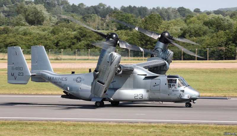 Конвертоплан v-22 Оспрей