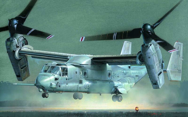 Конвертоплан v-22 Osprey