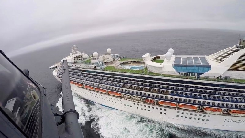 Grand Princess круизный лайнер