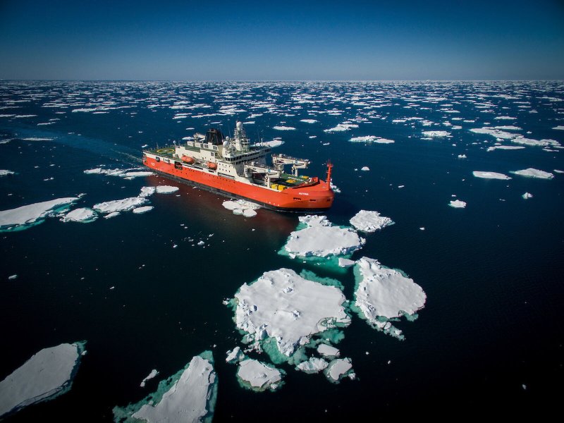 Icebreaker Aerial photo