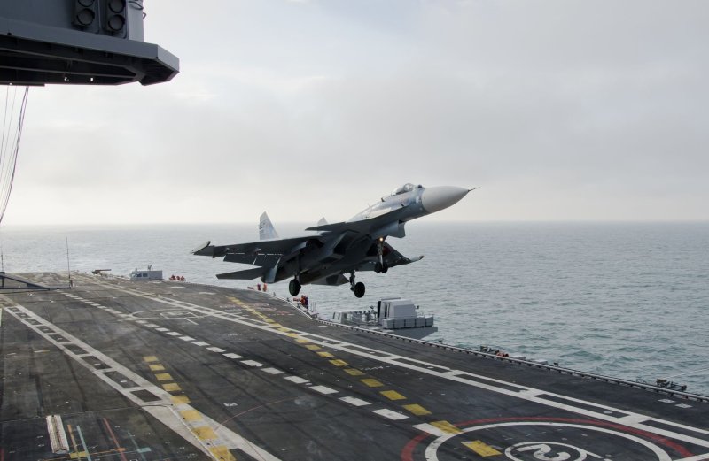 Су-33 на авианосце