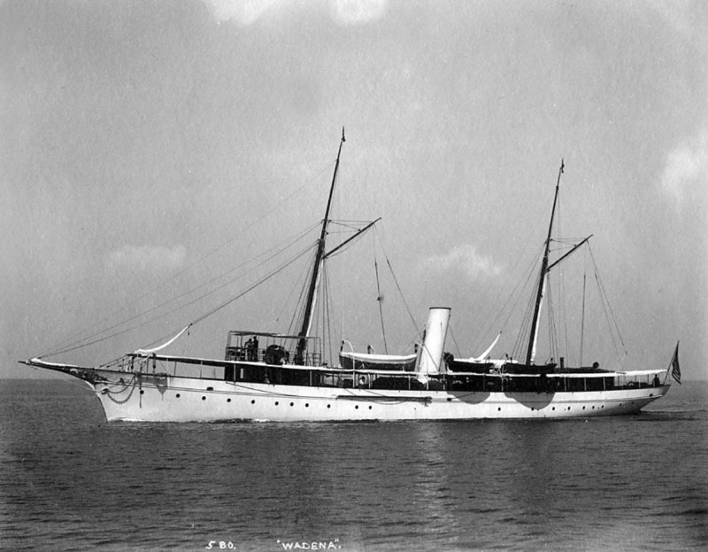 Паровая яхта Elettra