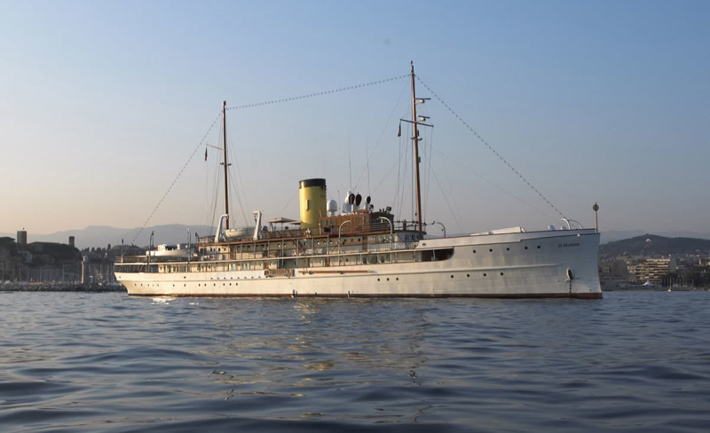 SS Delphine яхта 1921