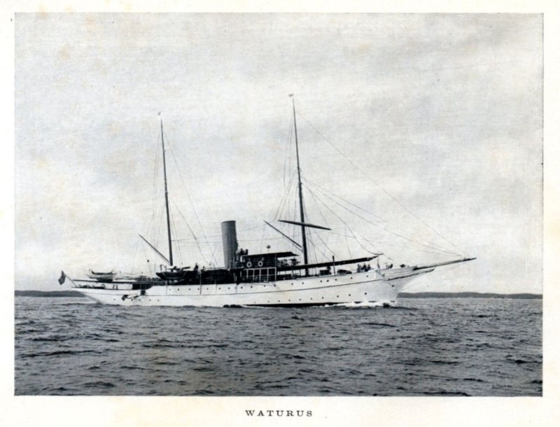 Паровая яхта Elettra