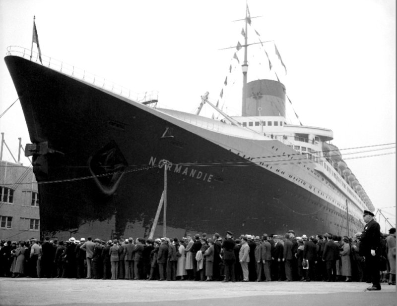 Лайнер Нормандия 1935