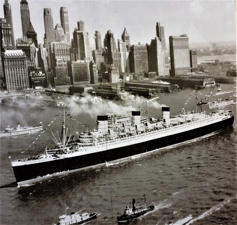 Лайнер Нормандия 1935