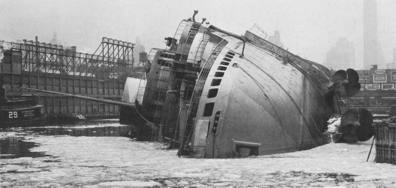 Пароход Нормандия 1935