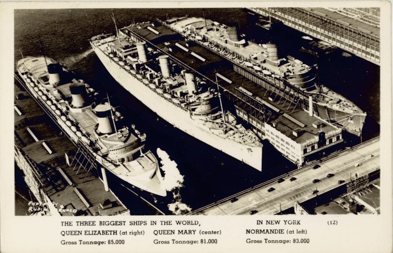 RMS Queen Mary 1936