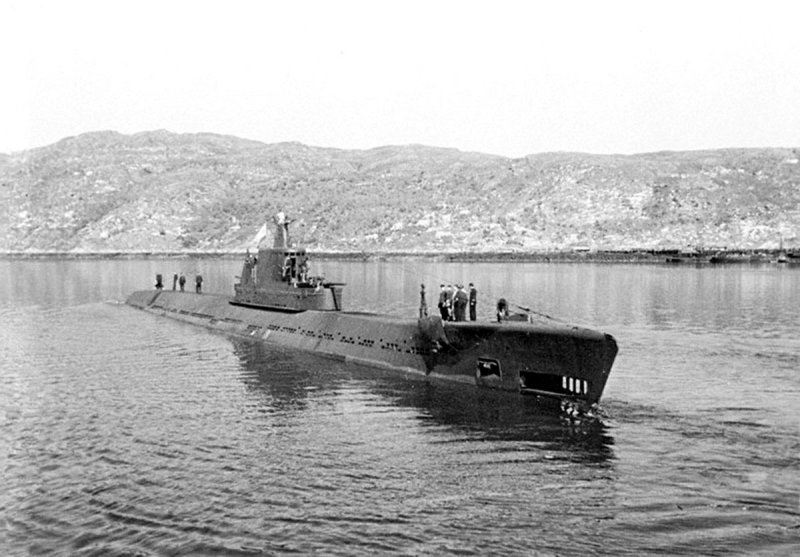 Советская подводная лодка ВОВ 1941-1945