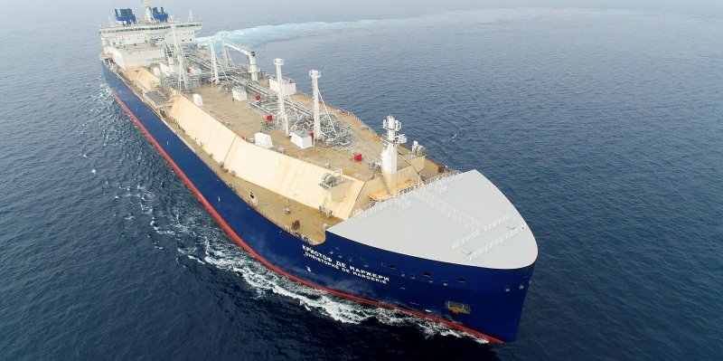 Танкер-газовоз Кристоф де Маржери