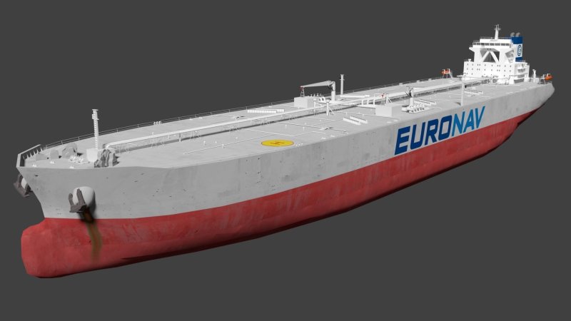 3d модель судна LNG