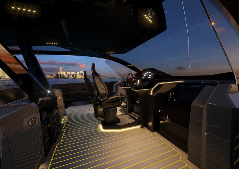 Lamborghini 63 Yacht by Tecnomar