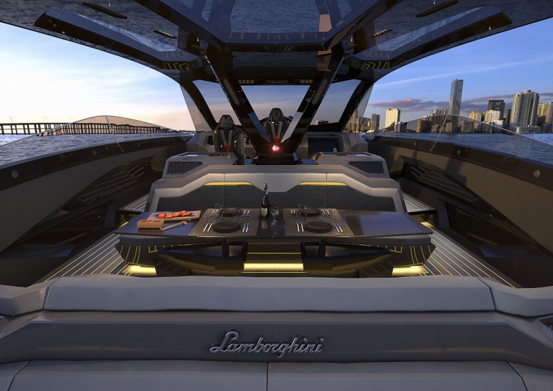 Катер Lamborghini Tecnomar 63