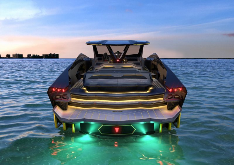Катер Lamborghini Tecnomar 63