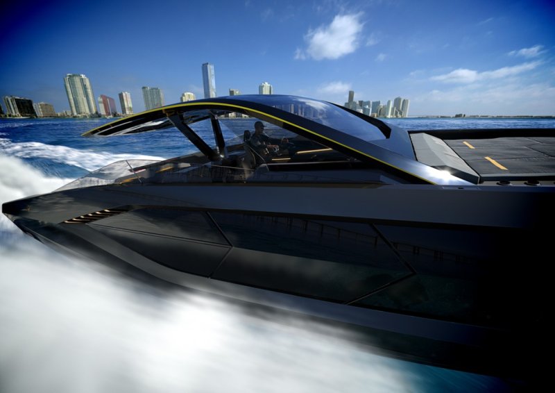 Lamborghini 63 Yacht by Tecnomar