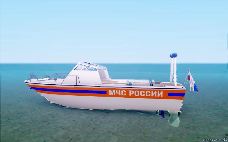 Спасательный катер МЧС