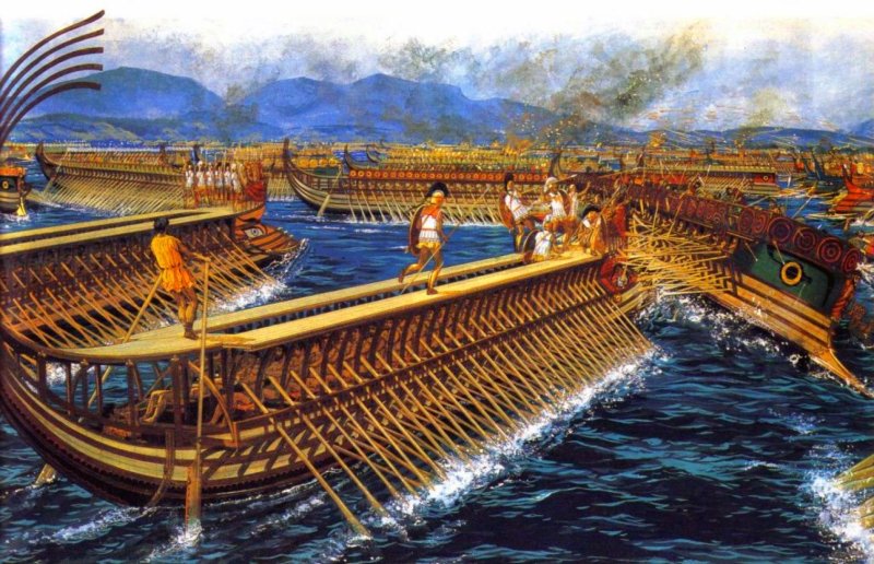 Саламинское Морское сражение 480 г. до н.э.