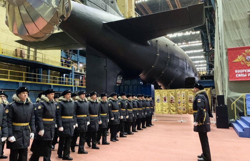 Подводная лодка Северодвинск проекта 885 ясень