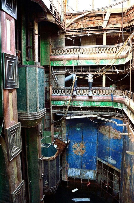 Коста Конкордия заброшенное