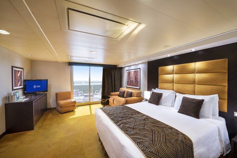 Лайнер MSC splendida каюты