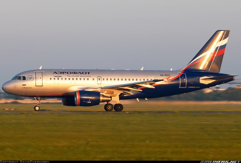 Самолёт Аэрофлот а319