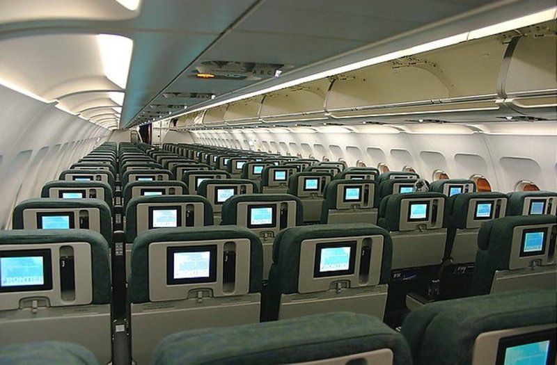 Салон самолета Аэробус 319
