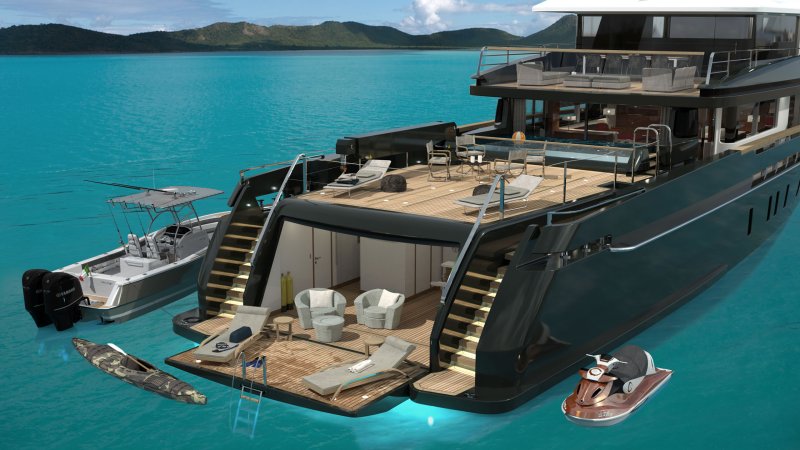 Sanlorenzo Yacht катамаран