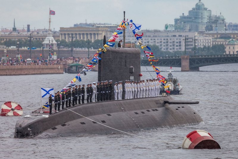 Парад ВМФ В Санкт-Петербурге