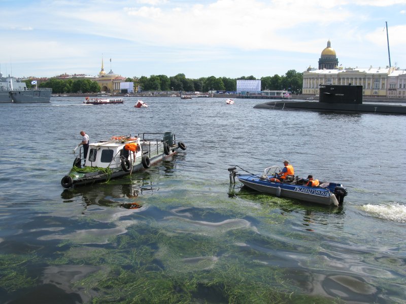 Парад кораблей в Санкт-Петербурге