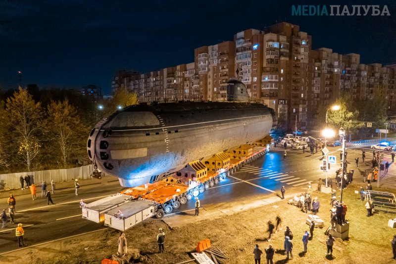 К3 подлодка в Кронштадте