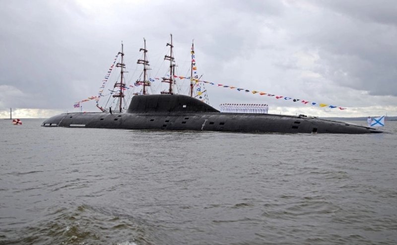 Военно-морской парад в Санкт-Петербурге 2022